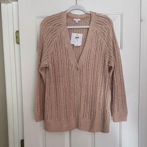 J. Jill Women's Blush Cardigan Sweater